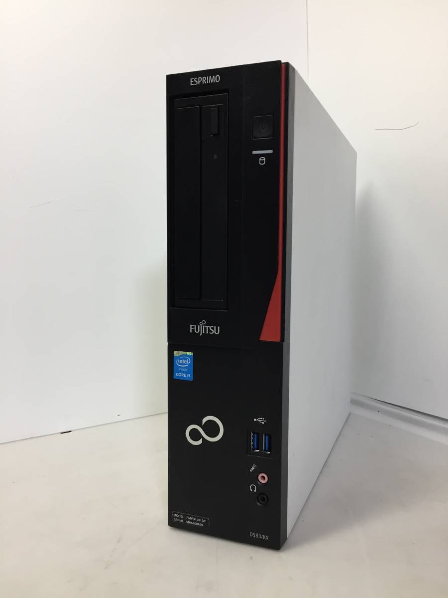 ☆FUJITSU/富士通 ESPRIMO D583/KX FMVD1201SP デスクトップPC 4GB 