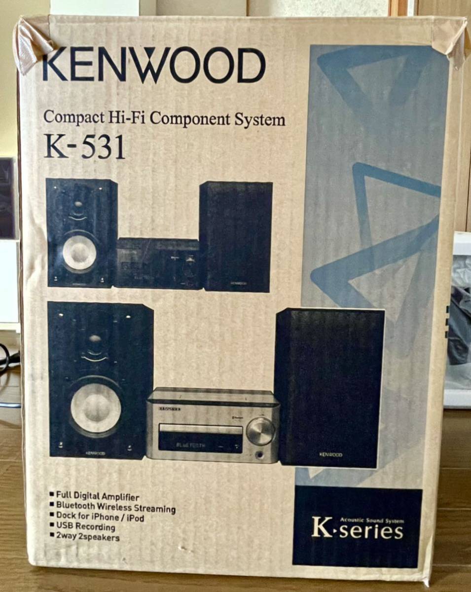 KENWOOD ケンウッド コンポ K-531-B - K-531 公式通販 LS-K531