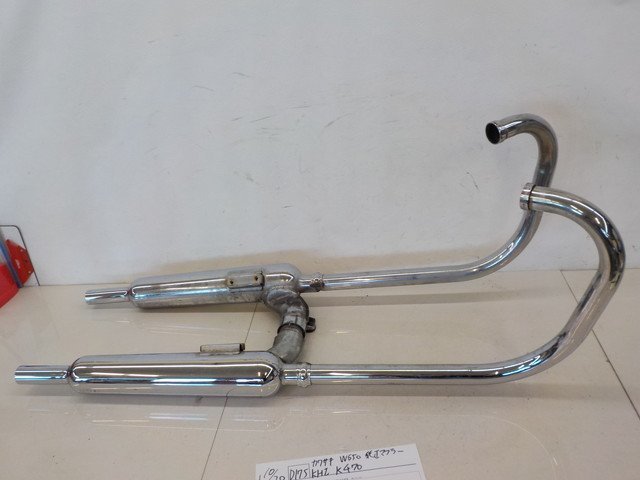 品質保証，セール D175 カワサキ W650 純正マフラー KHI K 470 4-10/20 ま(マフラー本体（純正）)｜売買されたオークション情報、yahooの商品情報をアーカイブ公開 - オークファン カワサキ用