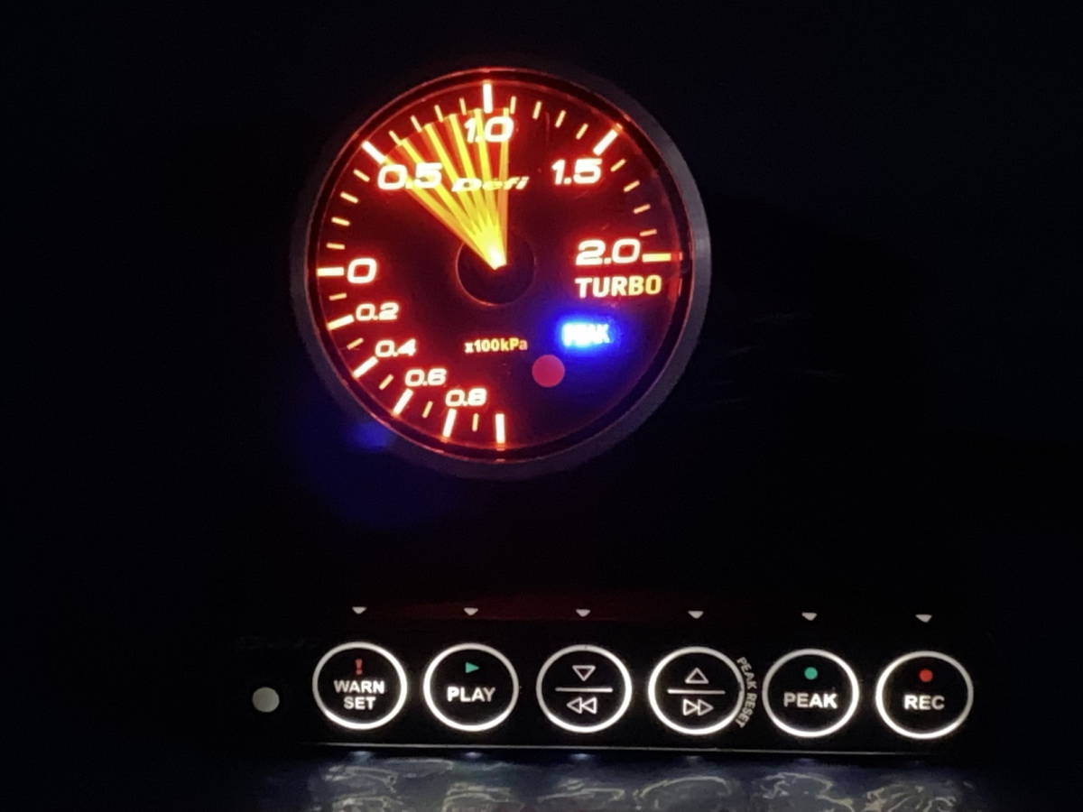 Defi ターボメーター コントロールユニット Defi ターボメーター