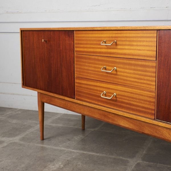 Uniflex サイドボード 鉄脚 英国 ミッドセンチュリーヴィンテージ