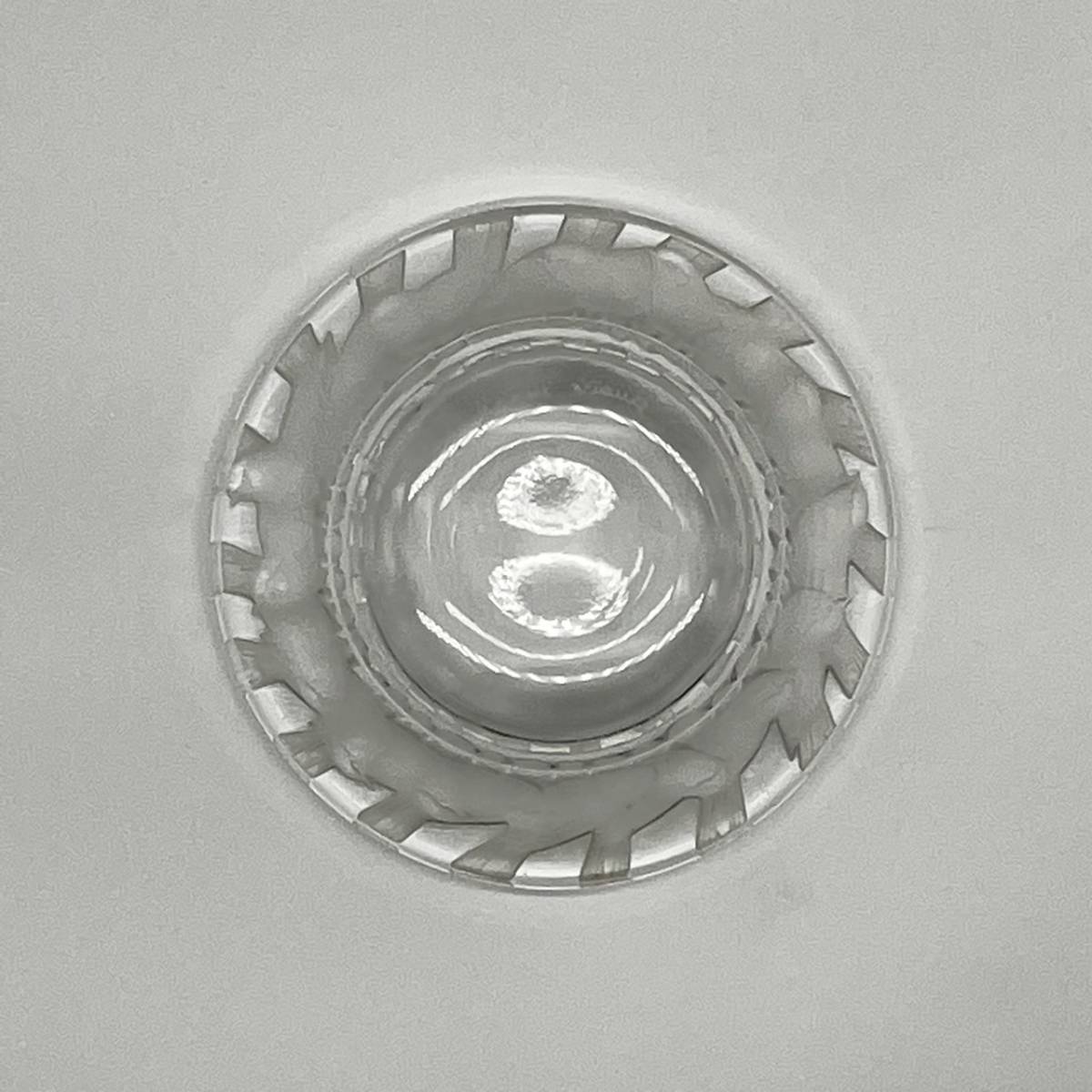 ルネ ラリック？ 高級 小皿 希少‼️Lalique クリスタル皿 女性の顔 鳥