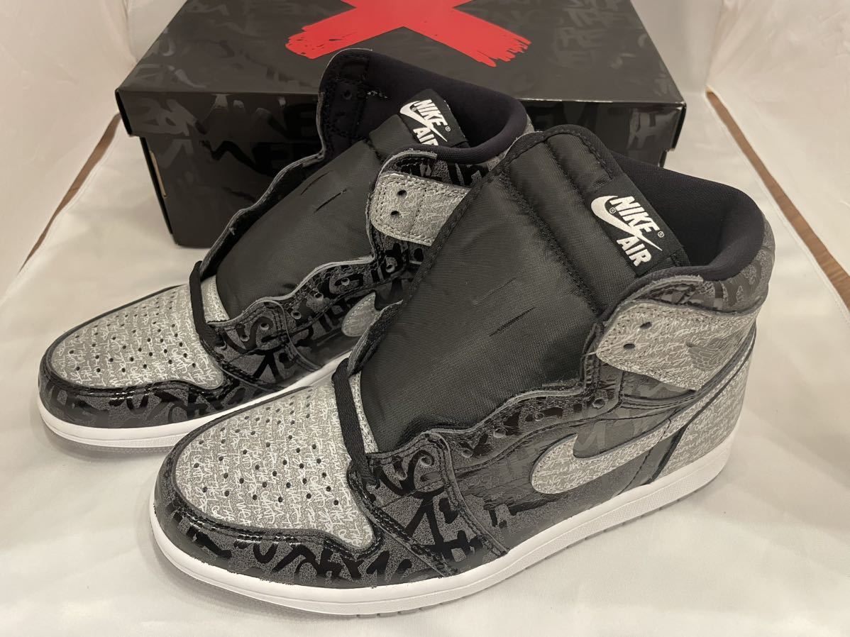 26cm NIKE AIR JORDAN 1 RETRO HIGH OG Rebellionaire ナイキ エアジョーダン1 レトロ ハイ リベリオネア スニーカー 555088-036