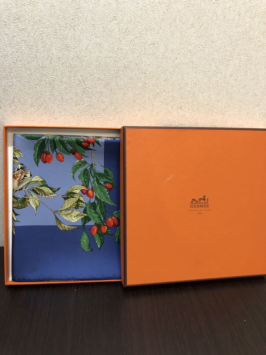 1円〜！【最高級品】 HERMES 【CARRE90/カレ90 AU COEUR DES BOIS 森の