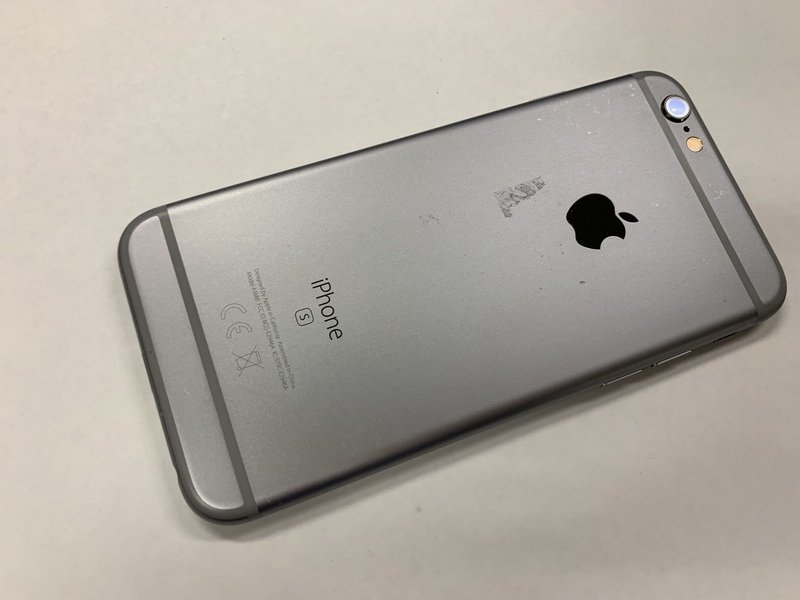 BW728 SIMフリー iPhone6s スペースグレイ 16GB ジャンク ロックOFF