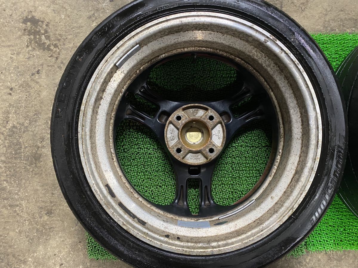 227スーパーアドバンレーシング 17インチ 7J ＋35 PCD114.3 スーパー