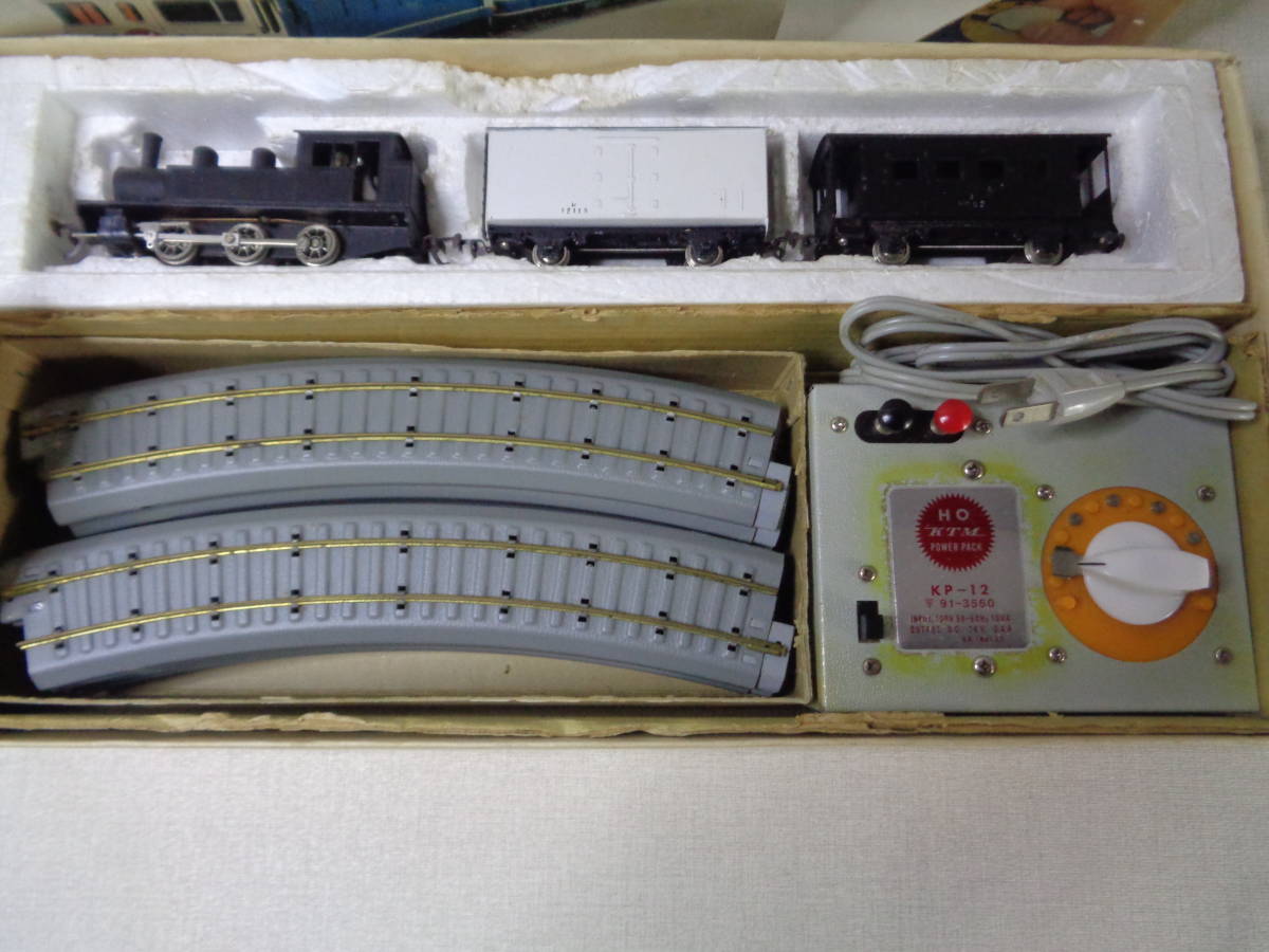 ♪KTM MODEL RAILROAD SET HOゲージ 鉄道模型セット KP12 ○動作未確認