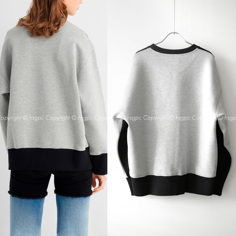 定価5.2万】新品 MM6 メゾンマルジェラ バイカラー オーバーサイズ  