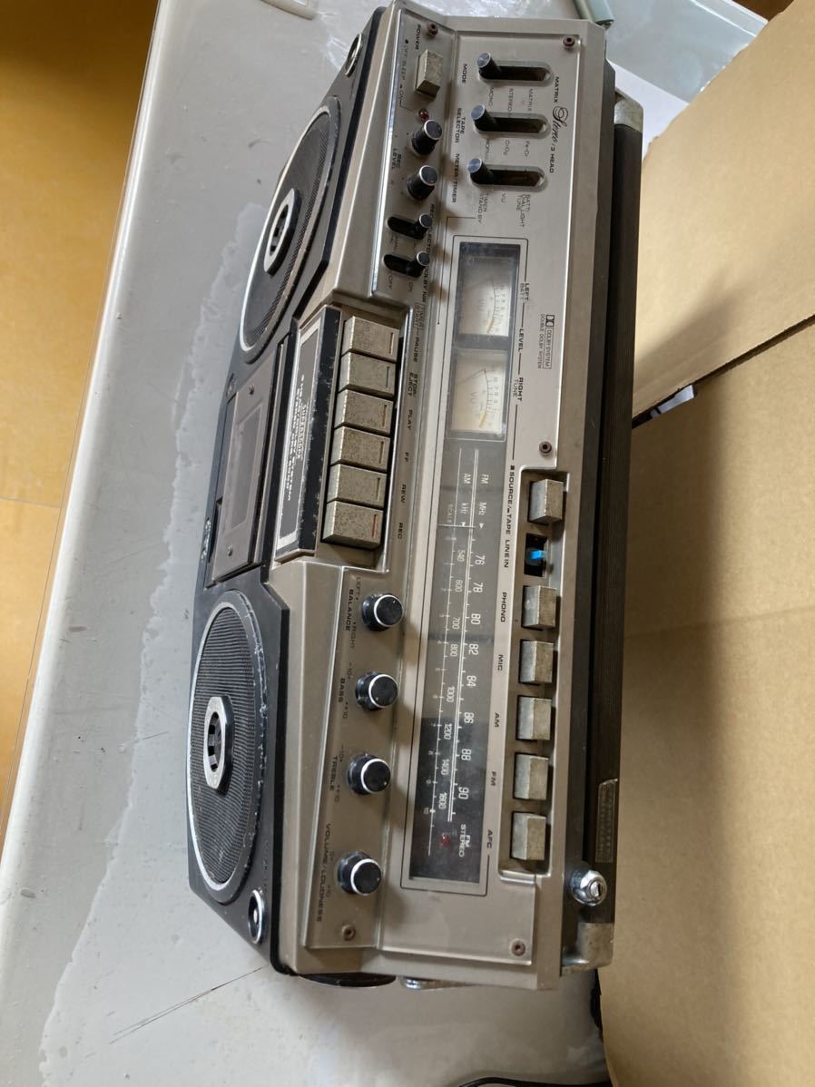 SUPERSCOPE スーパースコープ CRS-5000 3HEADラジカセ ジャンク
