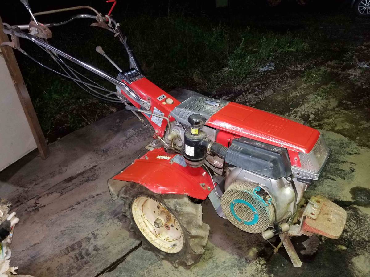 ヤンマー 耕運機 6馬力 ディーゼル セル リコイルスタート 型式YTA601S