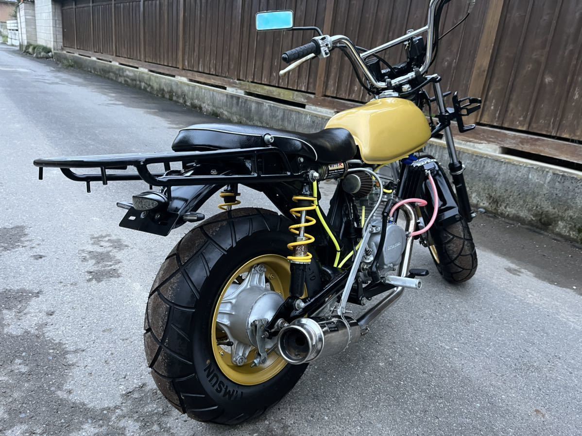 ホンダ R&P CY50 実動車 ビームスマフラー カスタムベース (検 エイプ モンキー ゴリラ CB50 BEAMS ホンダ R&amp;P R－EVO ヒートチタン 50★EG快調！カスタム車★BEAMSマフラー★