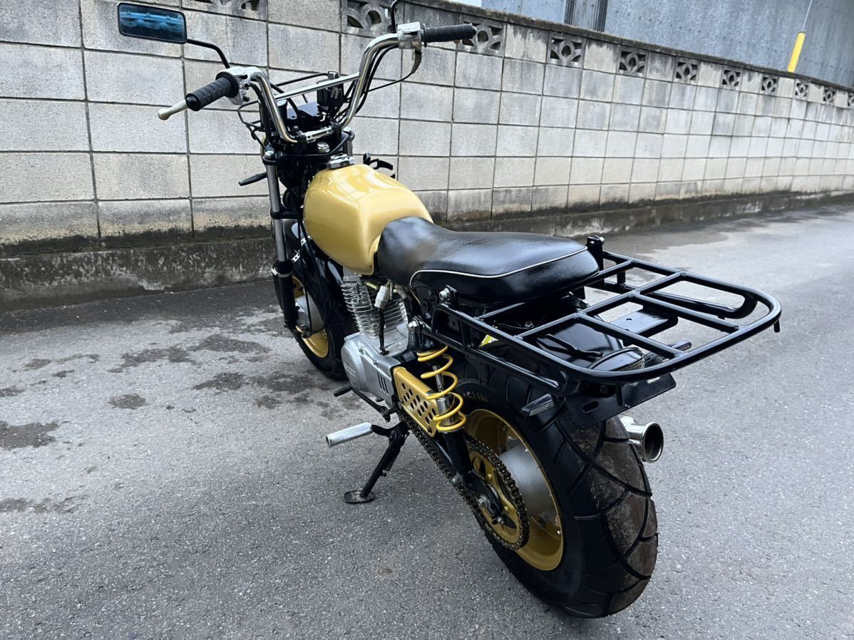 ホンダ R&P CY50 実動車 ビームスマフラー カスタムベース (検 エイプ モンキー ゴリラ CB50 BEAMS ホンダ R&amp;P R－EVO ヒートチタン 50★EG快調！カスタム車★BEAMSマフラー★
