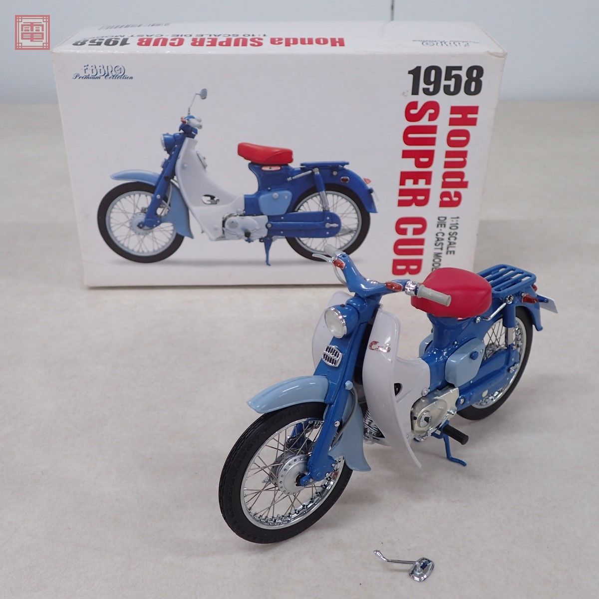 大人気，お得 エブロ 1/10 1958 ホンダ スーパーカブ EBBRO Honda SUPER CUB ミラー外れ 現状品 10(オートバイ)｜売買されたオークション情報、yahooの商品情報をアーカイブ公開 - オークファン オートバイ