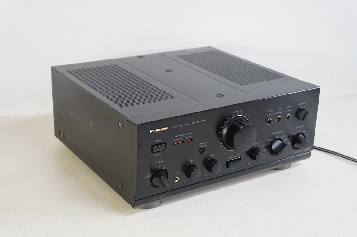 新作登場，100%新品 NZ Sa249317S Panasonic パナソニック SU-V900 ステレオ プリメインアンプ(テクニクス)｜売買されたオークション情報、yahooの商品情報をアーカイブ公開 - オークファン テクニクス