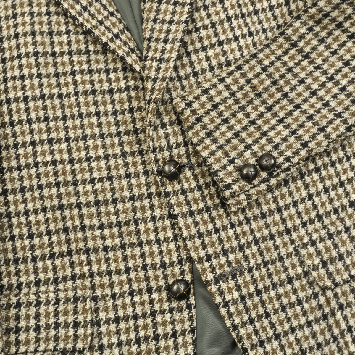 貫禄のツイードジャケット『KENT×VAN JACKET』S(t165-c84-w73) 千鳥格