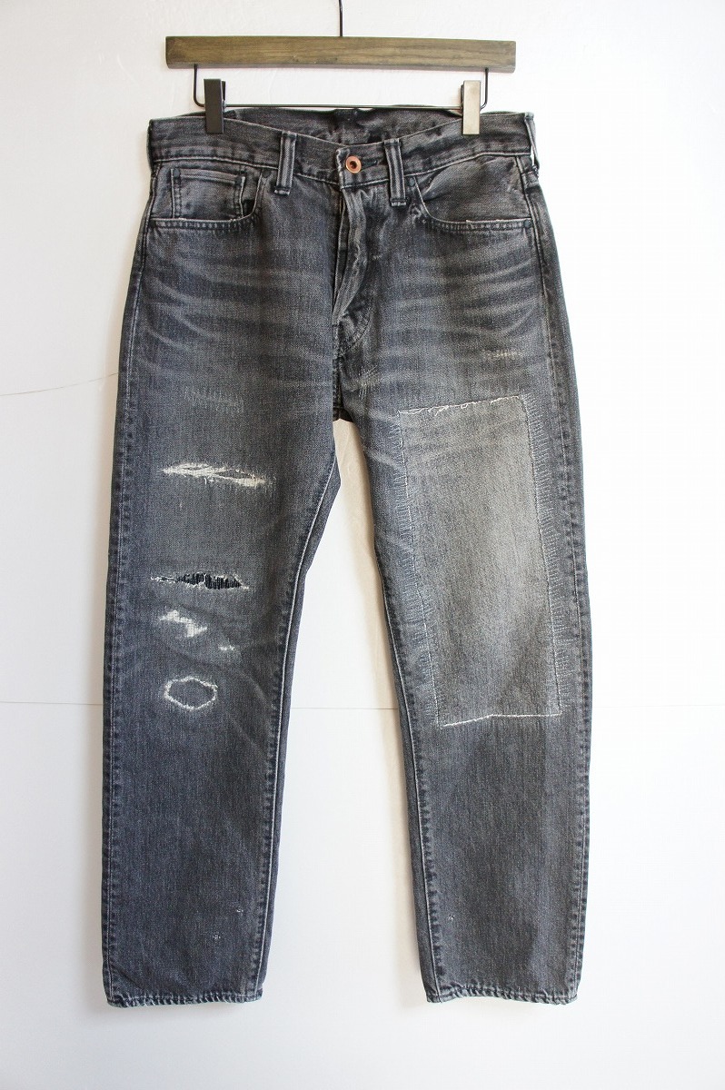 メンズ Lee×warehouse別注デニムパンツ 95858 セルビッチ