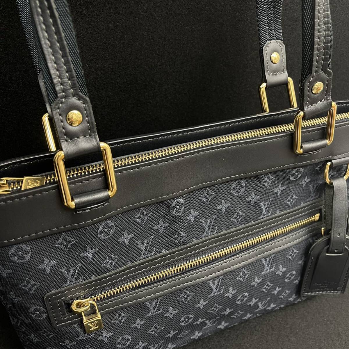 LOUIS VUITTON ルイヴィトン モノグラム ミニ ルシーユPM ハンドバッグ 
