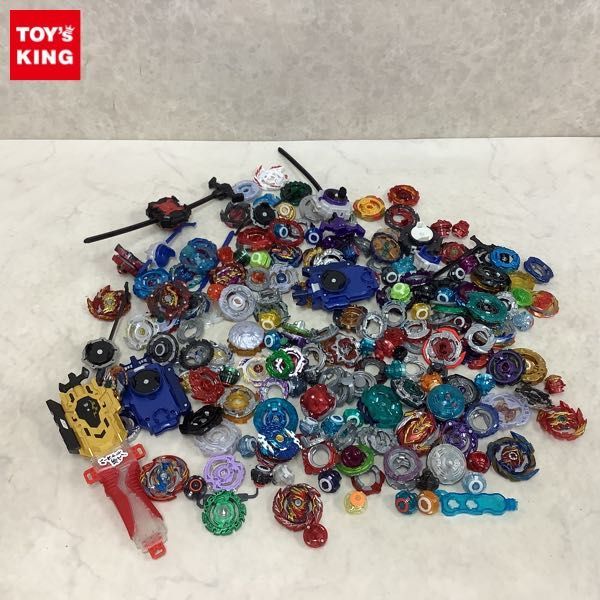 1円〜 訳あり ベイブレード ベイランチャー 青 ランチャーグリップ