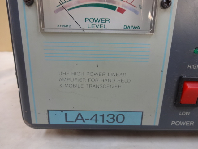 ◇DAIWA◇ダイワ◇UHF リニアアンプ◇LA-4130◇39 【公式通販】