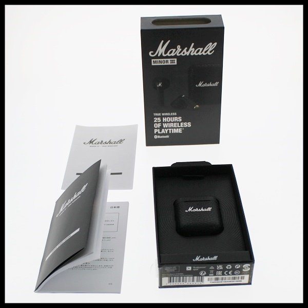 ●中古●Marshall マーシャル minorⅢ ワイヤレスイヤホン 動作確認済み