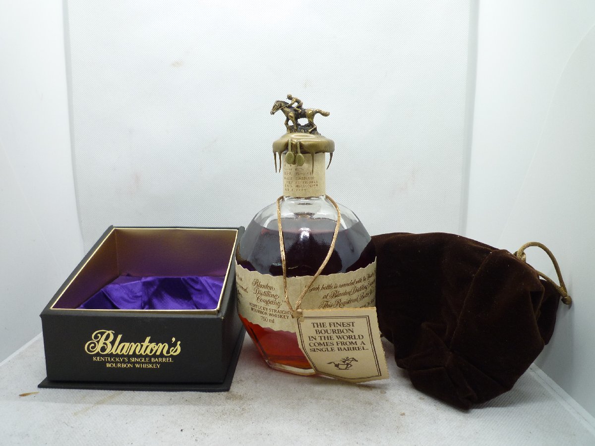 1000円スタート ウイスキー バーボン ブラントン SINGLE BARREL 宝酒造 