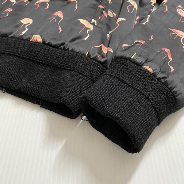 美品 国内正規品】SAINT LAURENT サンローラン フラミンゴ柄 ボンバー 