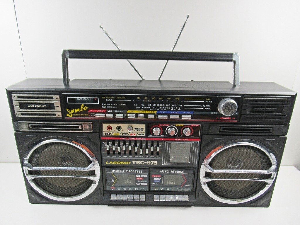 LASONIC TRC-975 ラソニック ヴィンテージ ラジカセ LASONIC