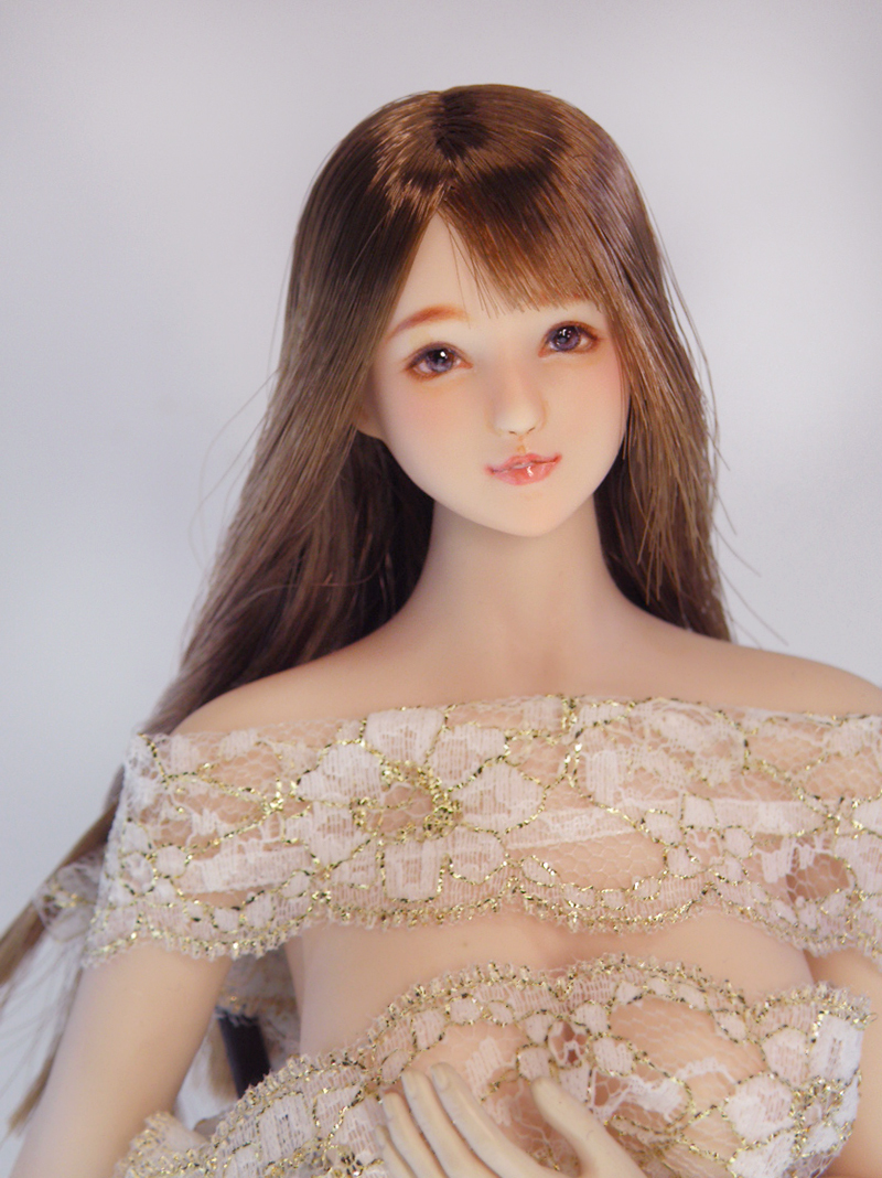 つるぎや 1/6 ドール カスタム ヘッド 七十八夜 首穴加工有 ファイセン 