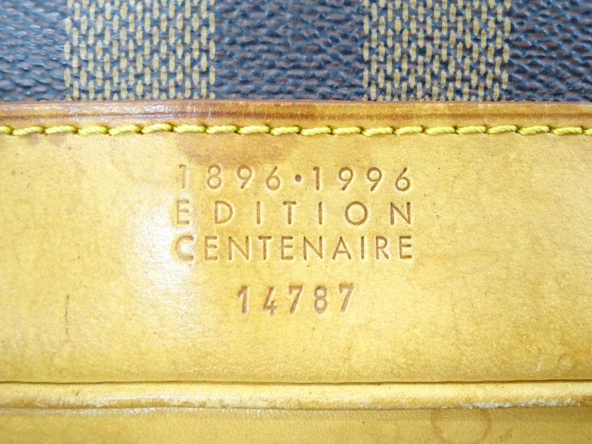 ルイヴィトン LOUIS VUITTON ダミエ アルルカン 100周年記念モデル 
