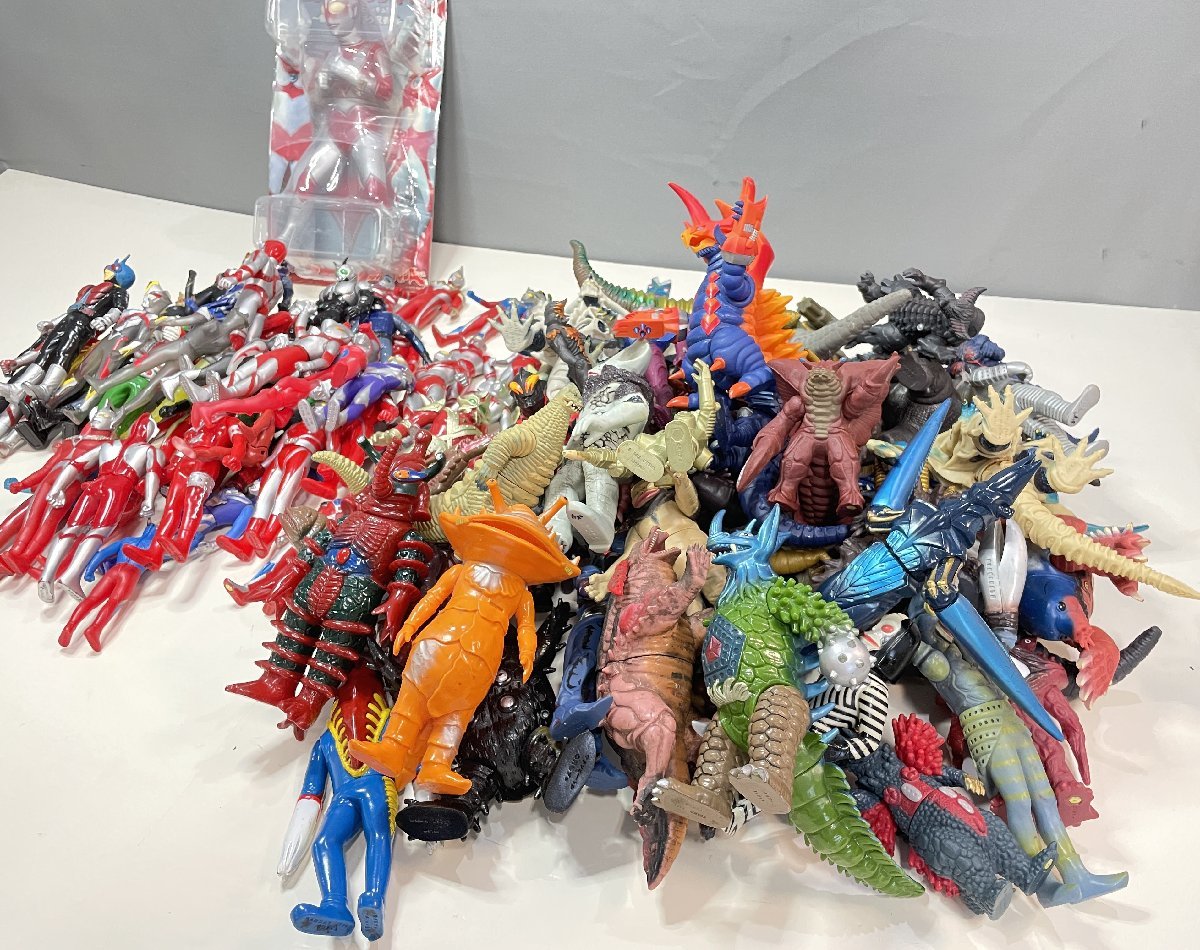☆昭和レトロ ウルトラマン ウルトラ怪獣 ソフビ大量 まとめ売り 当時 