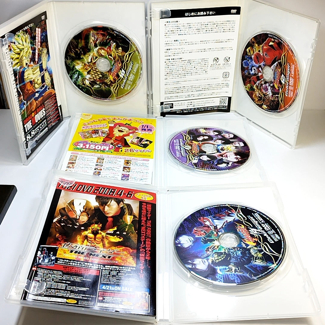 獣拳戦隊ゲキレンジャー DVD 全12巻 セット 国内正規品 セル版 獣拳