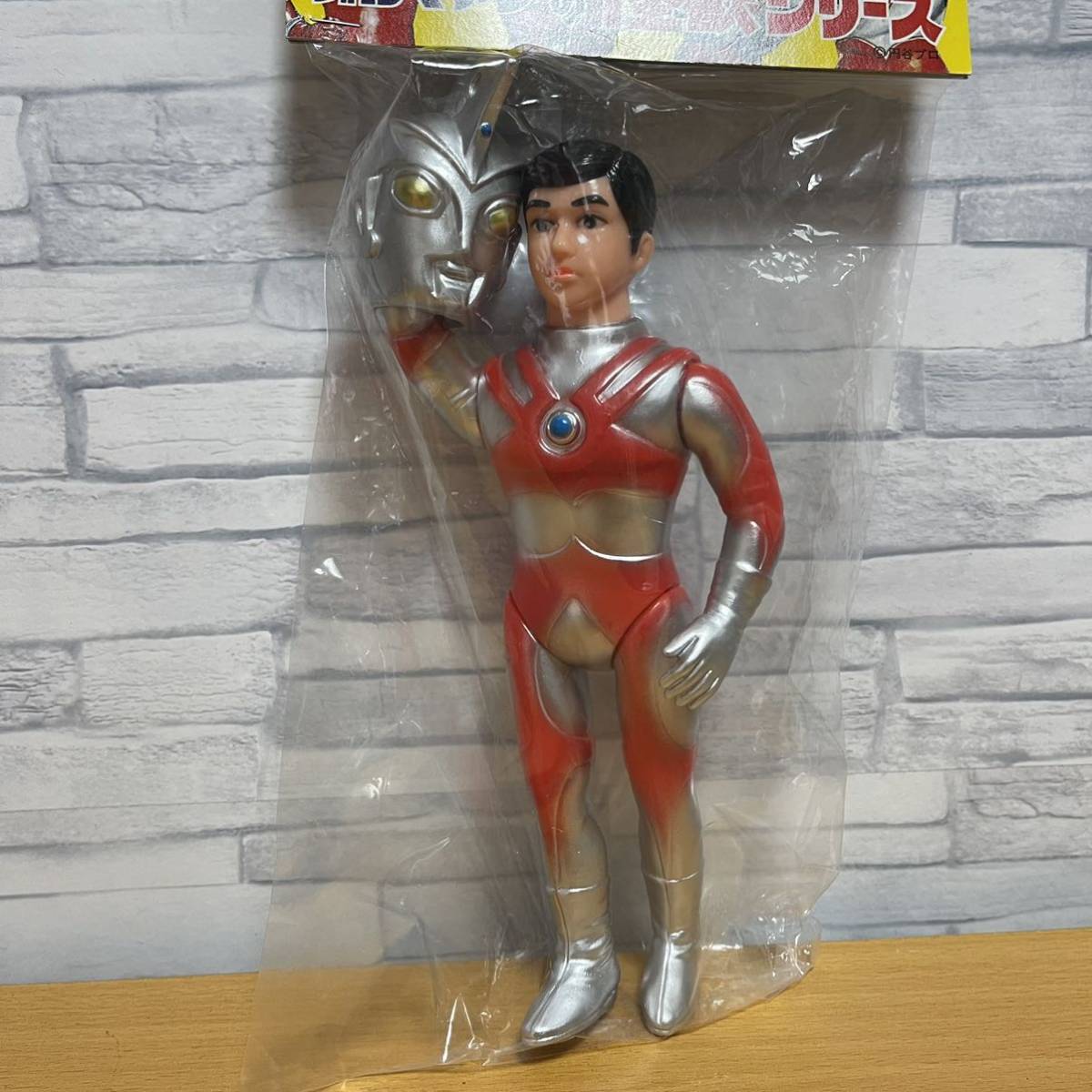 復刻版 ブルマァク ウルトラマンエース 面取れ マスク取れ ソフビ 