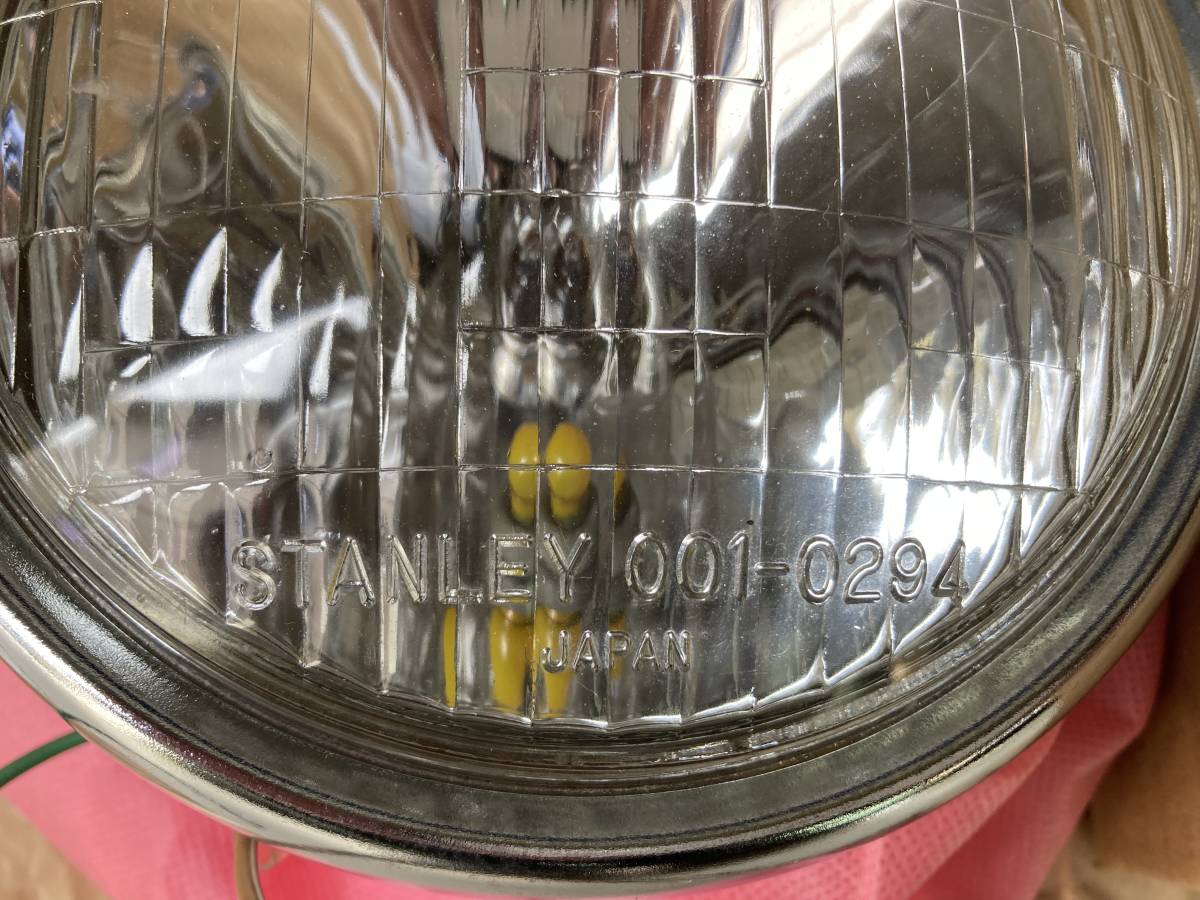 ホンダ CY50 R&P ヘッドライト スタンレー 日本製 純正 箱入(ヘッド 