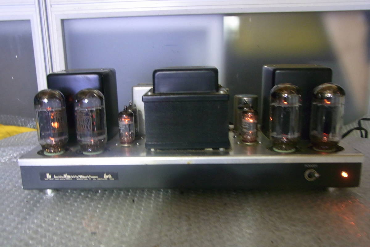 LUXMAN/LUXKIT KMQ60　② KMQ60 LUXKIT Tube 100V Japan ラックスマン動作品