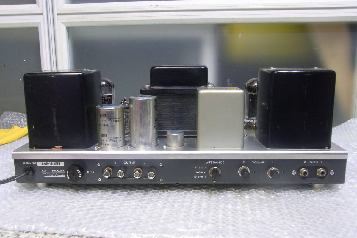 LUXMAN/LUXKIT KMQ60　② KMQ60 LUXKIT Tube 100V Japan ラックスマン動作品