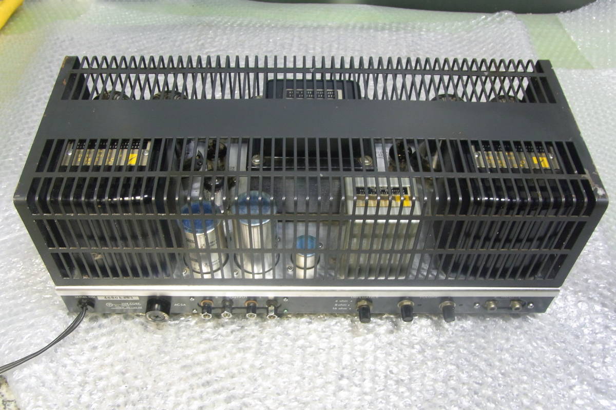 LUXMAN/LUXKIT KMQ60　② KMQ60 LUXKIT Tube 100V Japan ラックスマン動作品