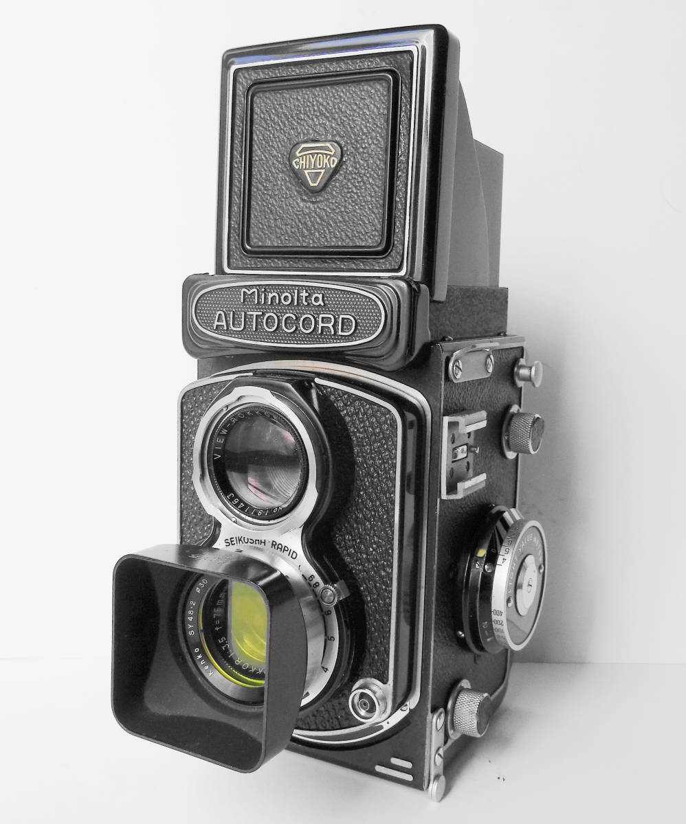 Minolta AUTOCORD 二眼レフカメラの最高峰！ – ナツソマレ ミノルタ L