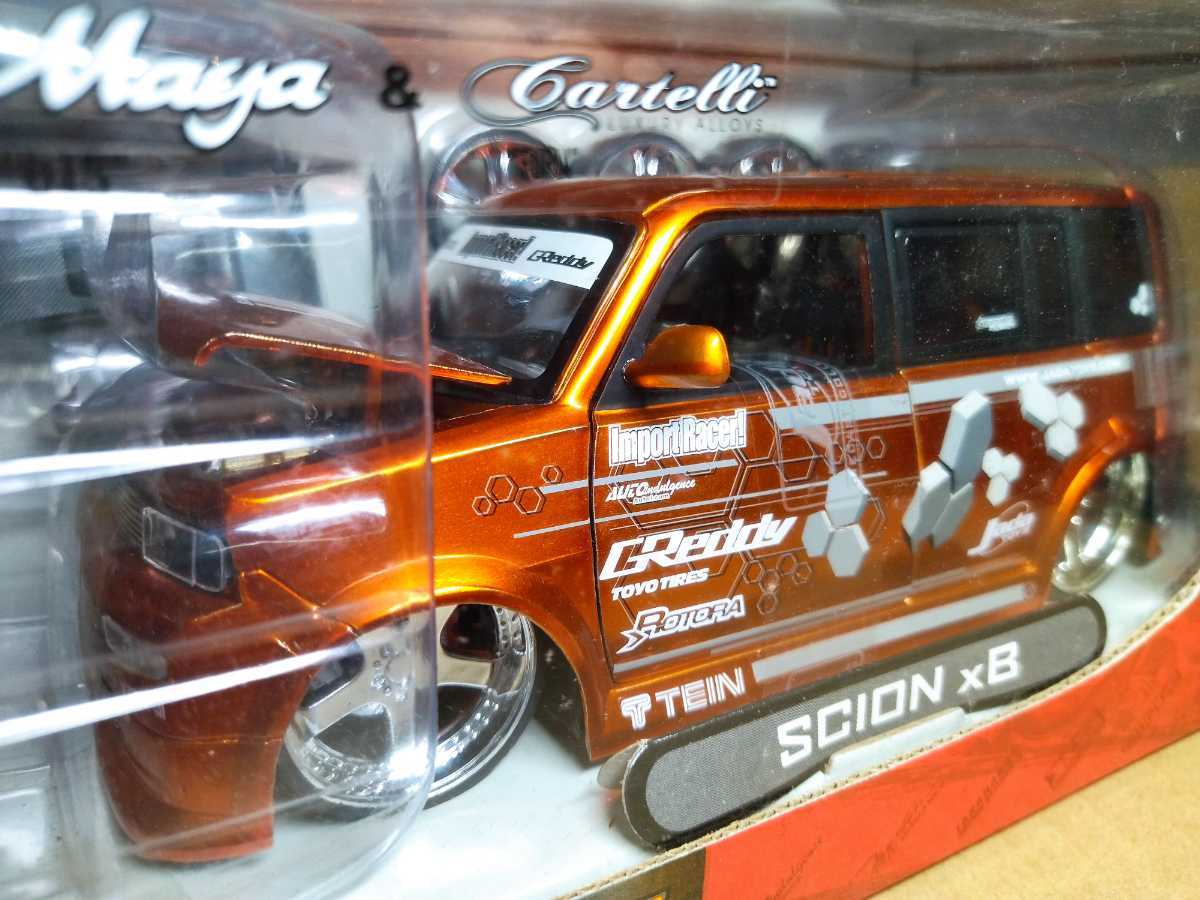 定番，定番人気 bB SCION xB 輸出モデル JADA TOYS 1/24(Jada Toys)｜売買されたオークション情報、yahooの商品情報をアーカイブ公開 - オークファン JadaToys