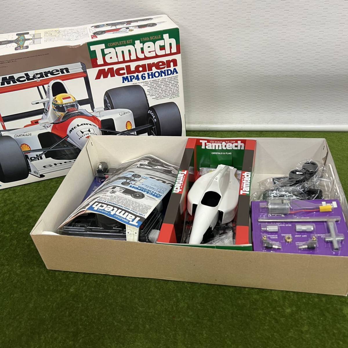 現状渡し/プラモ/ラジコン 未組立/TAMIYA/タミヤ マクラーレン MP4/6  