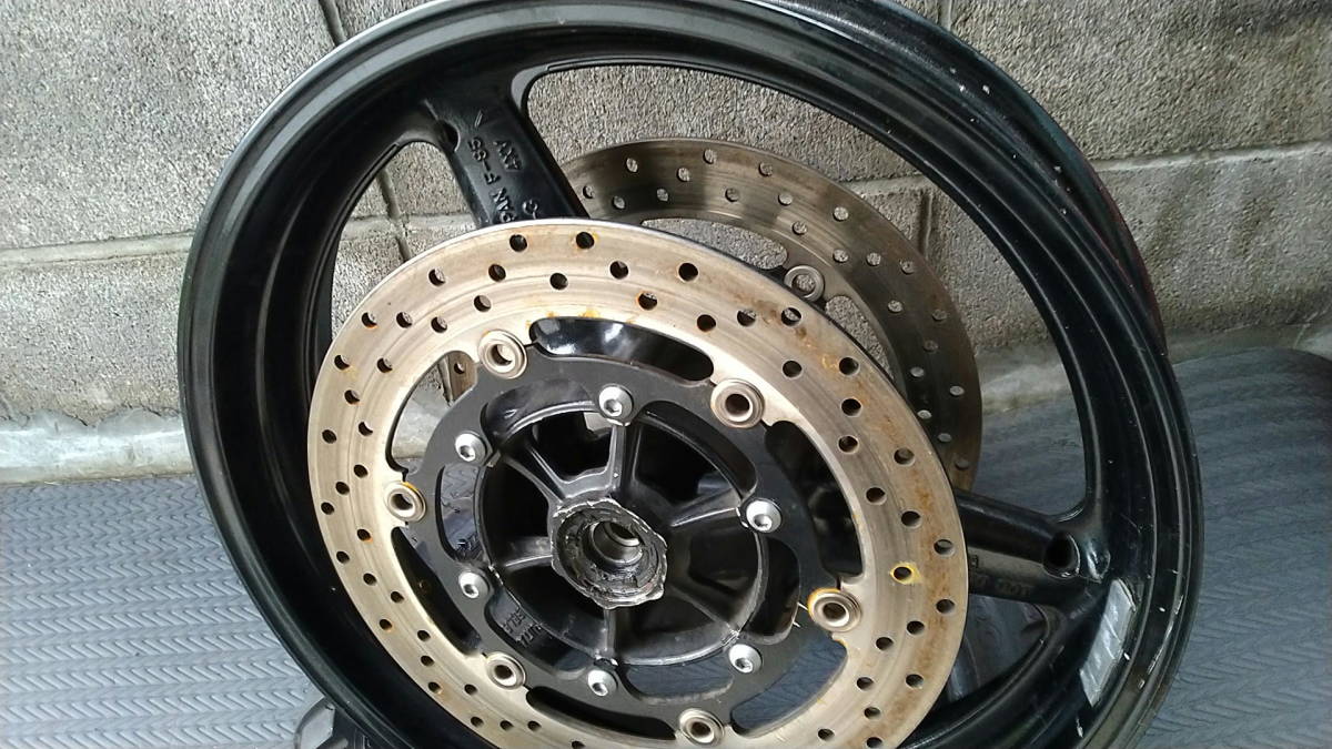 XJR1300??YZF-R6??フロントホイール F-85 17xMT3.50 (FJR1300で使用 