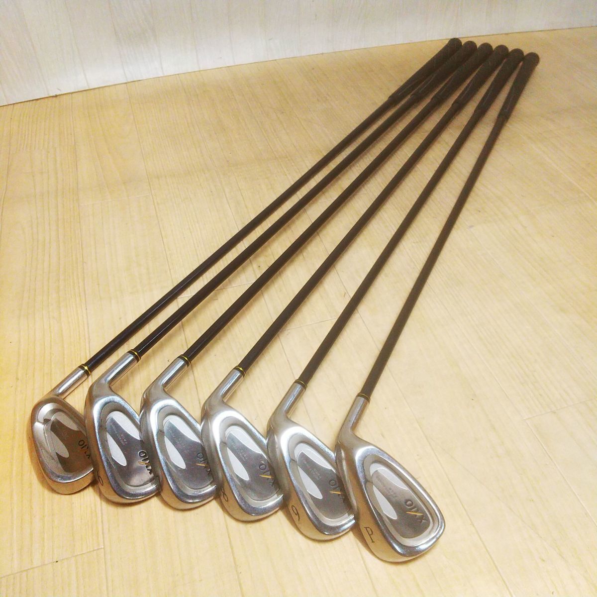 人気，HOT H611-I30-3924 DUNLOP ダンロップ XXIO ゼクシオ IMPACT POWER FACE アイアン #5~9.P シャフト MP200 FlexR 6本セット 全長約91~98cm ⑥(ダンロップ)｜売買されたオークション情報、yahooの商品情報をアーカイブ公 男性右きき用