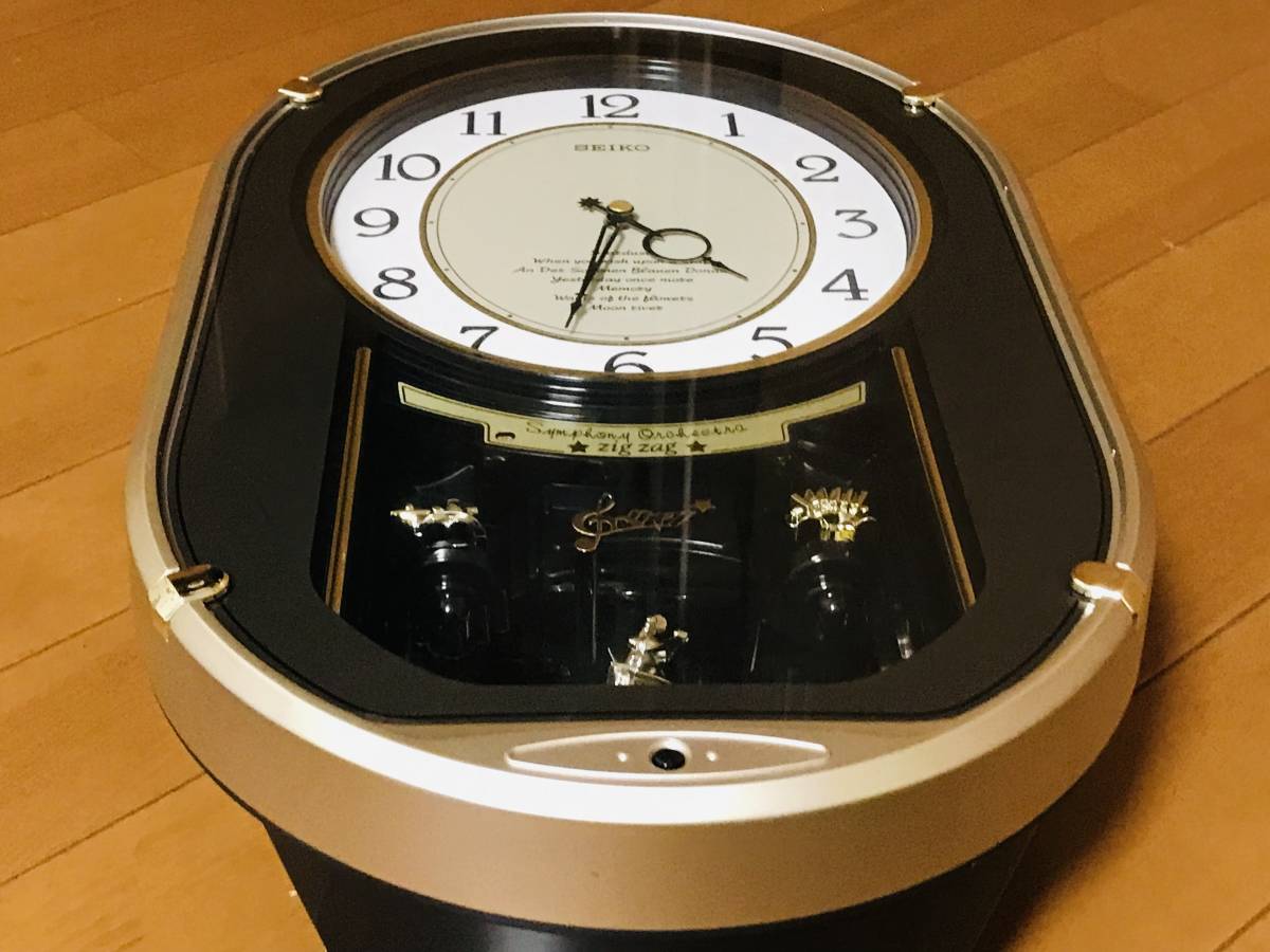 ☆ SEIKO 壁掛け時計 AM626N zigzag からくり時計☆(アナログ)｜売買