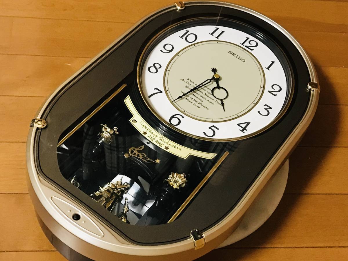 ☆ SEIKO 壁掛け時計 AM626N zigzag からくり時計☆(アナログ)｜売買