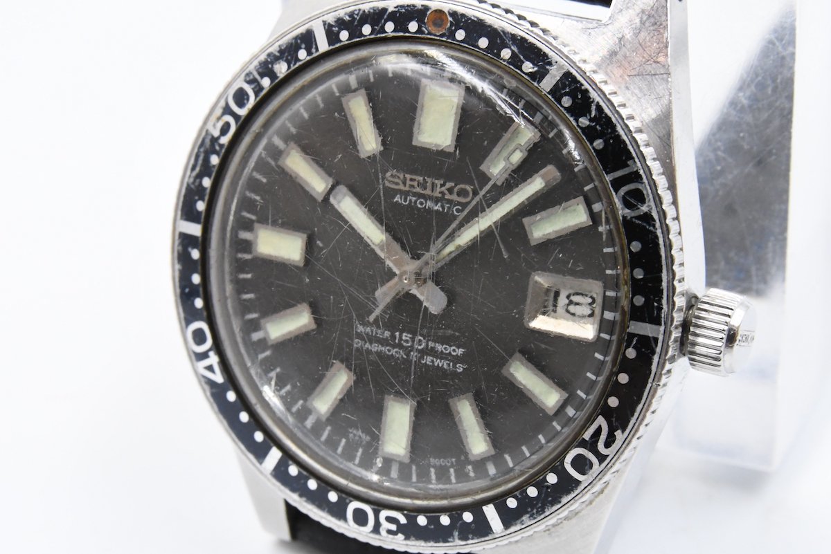 SEIKO セイコー ファーストダイバー Ref.6217-8000 デイト 自動巻き 