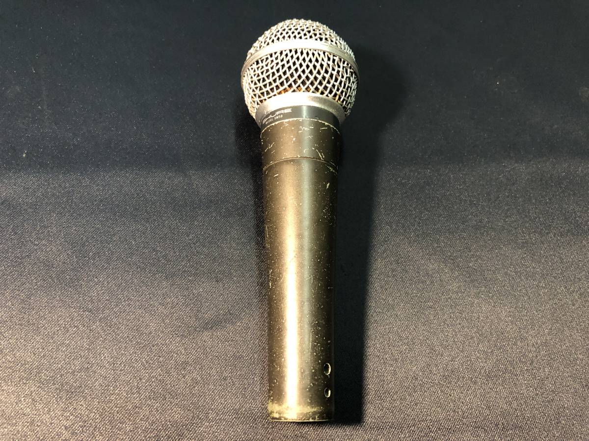 MADE IN USA】SHURE SM58 ポルシェロゴ 1980年代 ビンテージマイク
