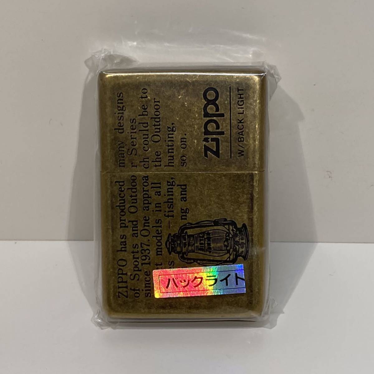未使用】【超美品】ジッポー☆ZIPPO☆TIME TANK POCKET CLOCK ☆バック