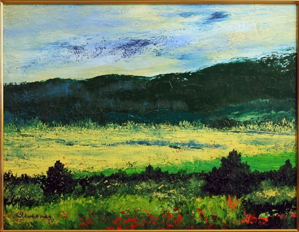 ☆最終値下げ◇美品◇宇田喜久子 「静かな風景(Quiet landscape 