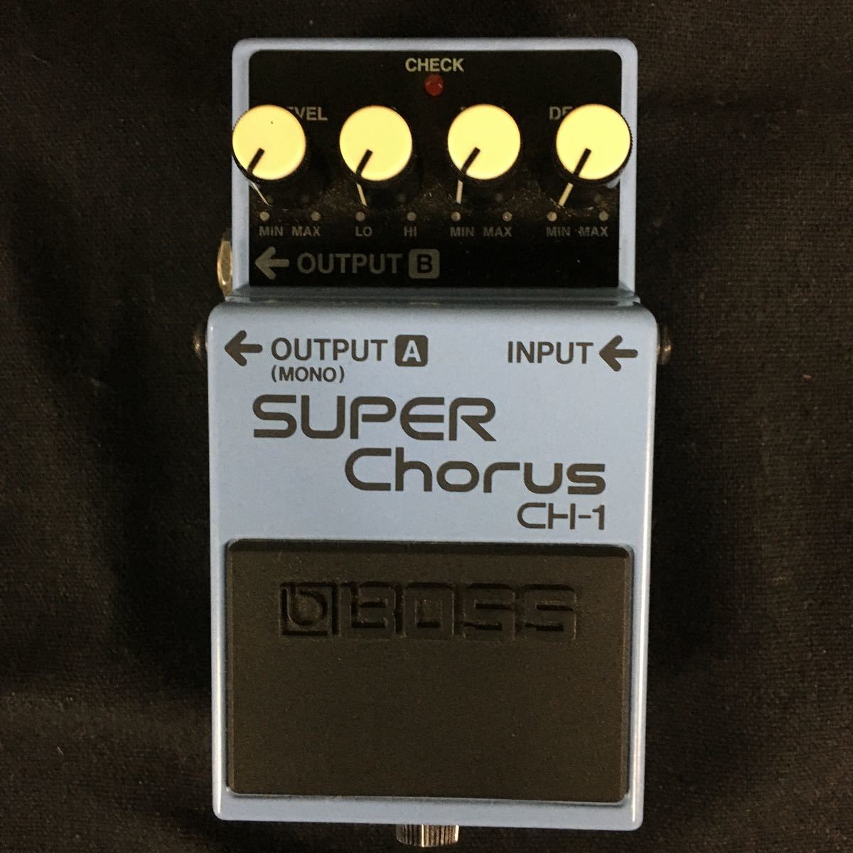 A-1 K] BOSS SUPER CHORUS CH-1 コーラス ボス エフェクター 1347-19