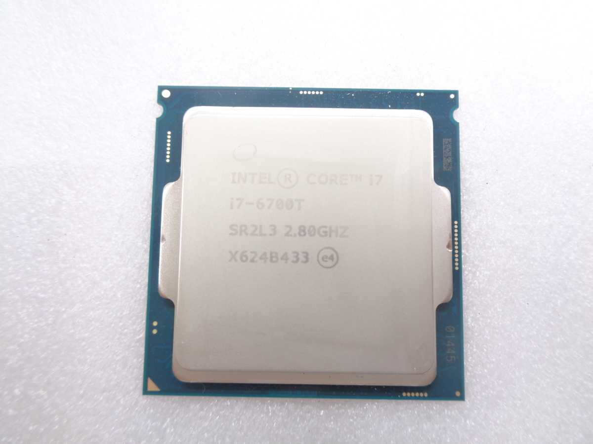 CPU Intel Core I7-6700T SR2L3 – 2.8GHz / 3.6GHz Turbo – Quad-Core 8MB LGA1151 – Aperto Mai Usato