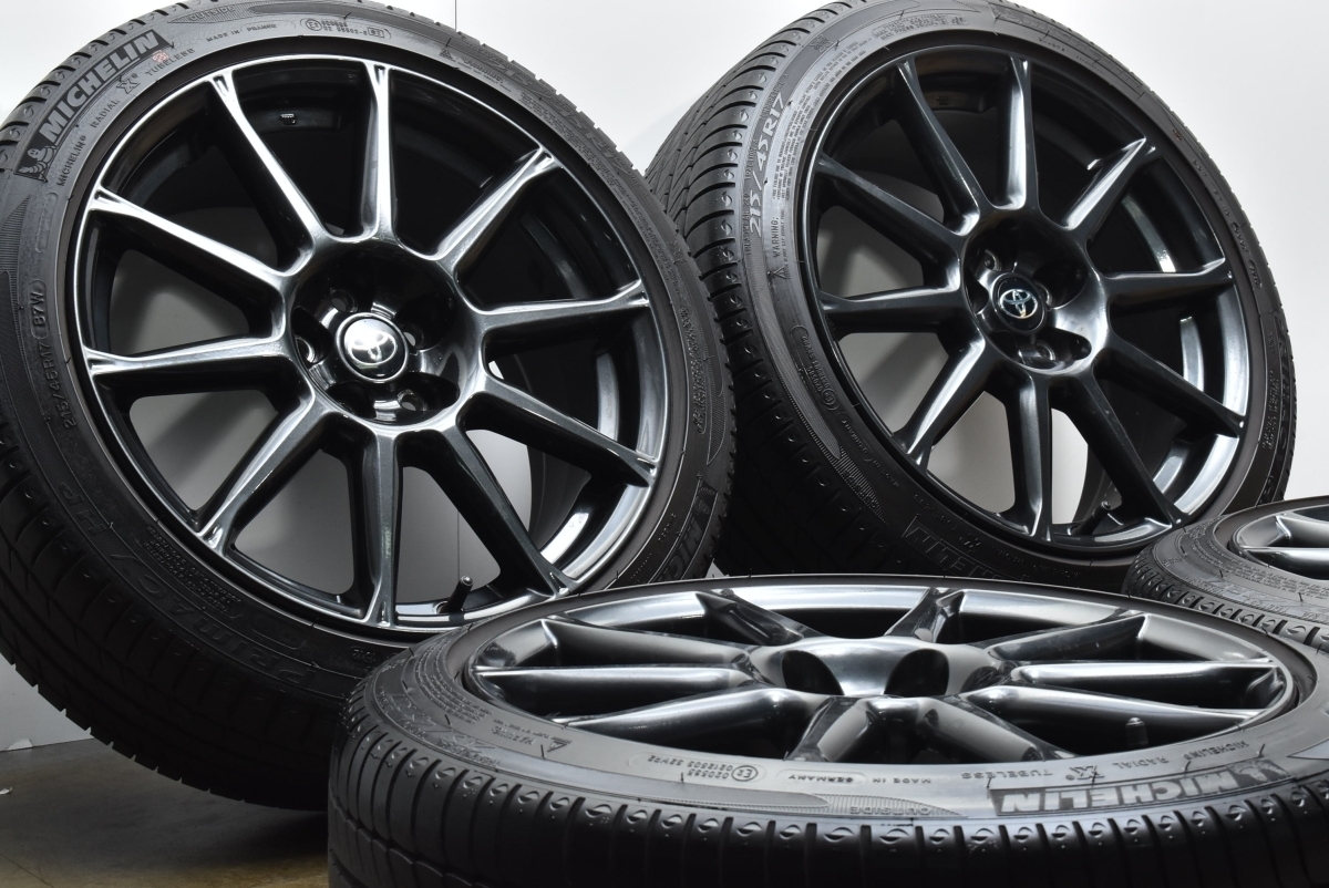 ホイール美品】トヨタ 86 GT LTD 純正 17in 7.5J +48 PCD100 